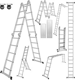 Guía para usar correctamente una escalera multifunción