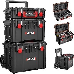 Opiniones de usuarios sobre cajas de herramientas apilables