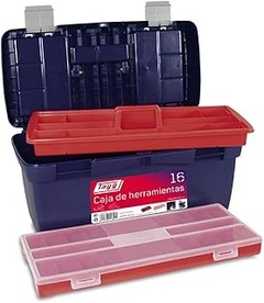 Cómo organizar una caja de herramientas con bandeja de forma práctica