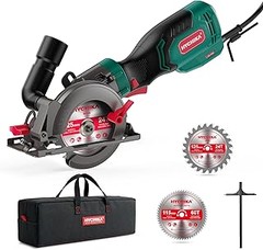 Pros y contras de usar mini sierras circulares en bricolaje