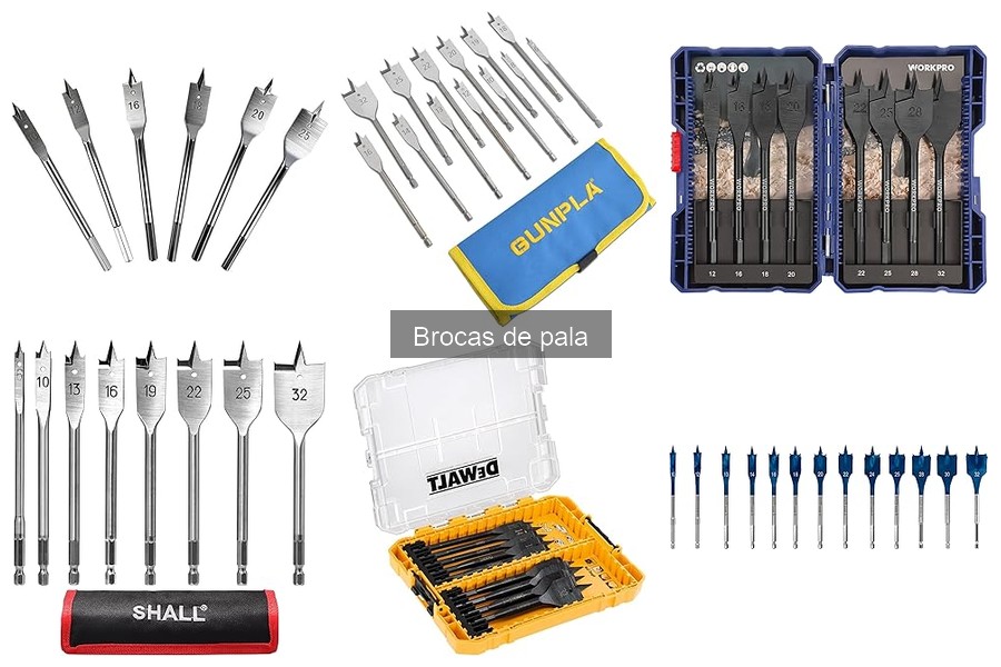 Accesorios esenciales para brocas de pala: mejora tu trabajo