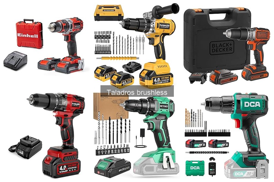Accesorios Esenciales para Taladros Brushless