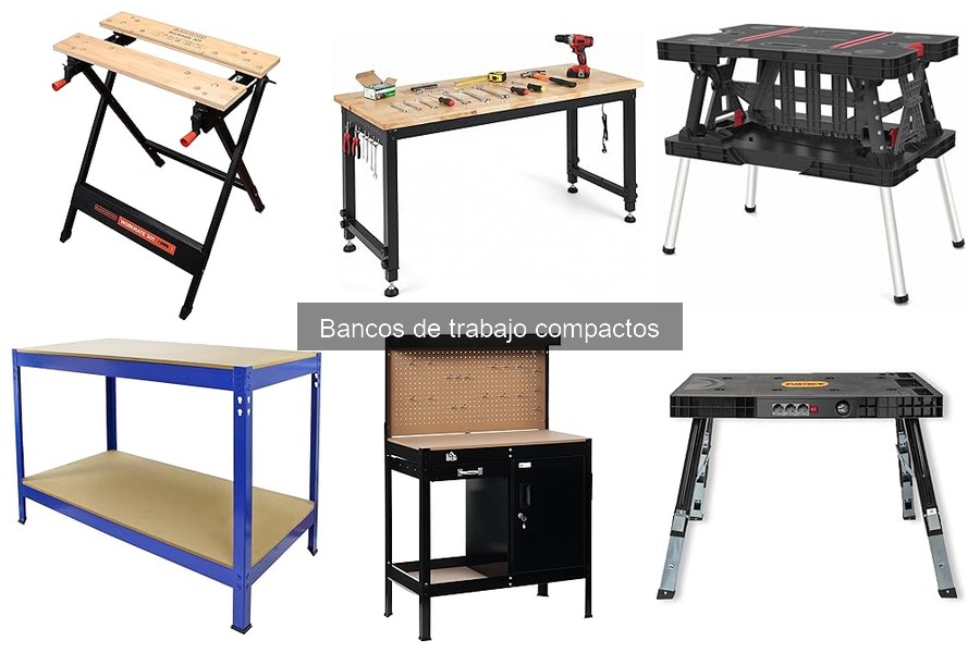 Accesorios imprescindibles para bancos de trabajo compactos