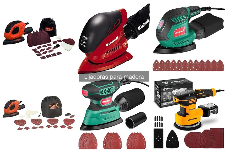 Accesorios imprescindibles para lijadoras de madera
