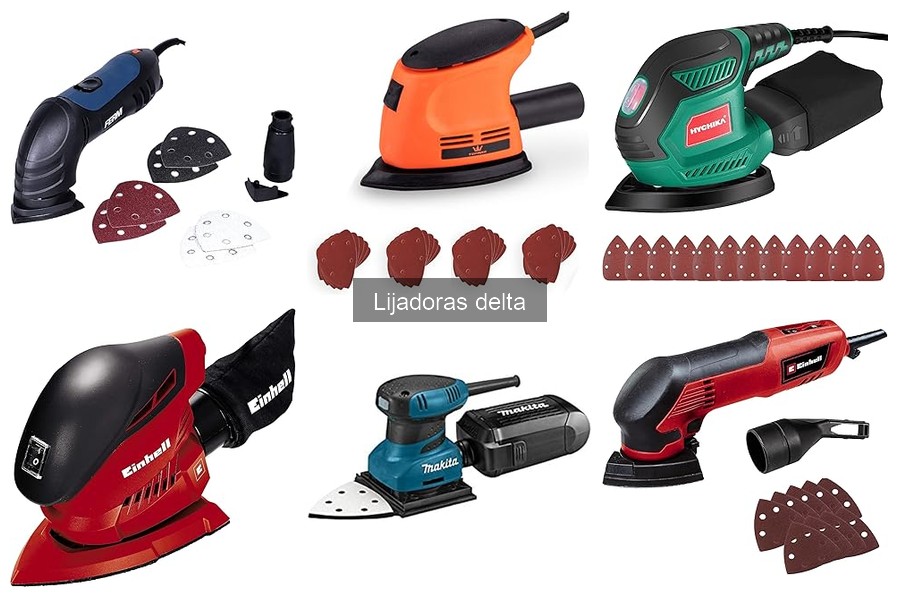 Accesorios imprescindibles para lijadoras delta: ¡mejora tu trabajo!