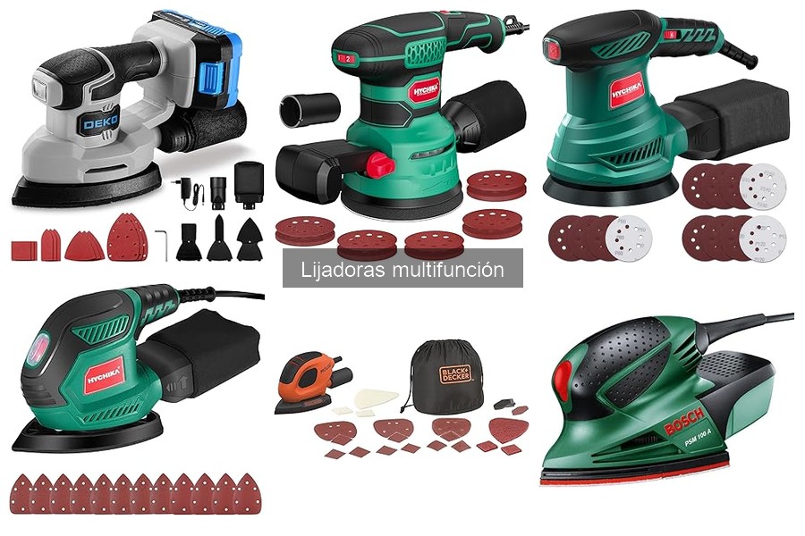 Accesorios imprescindibles para lijadoras multifunción