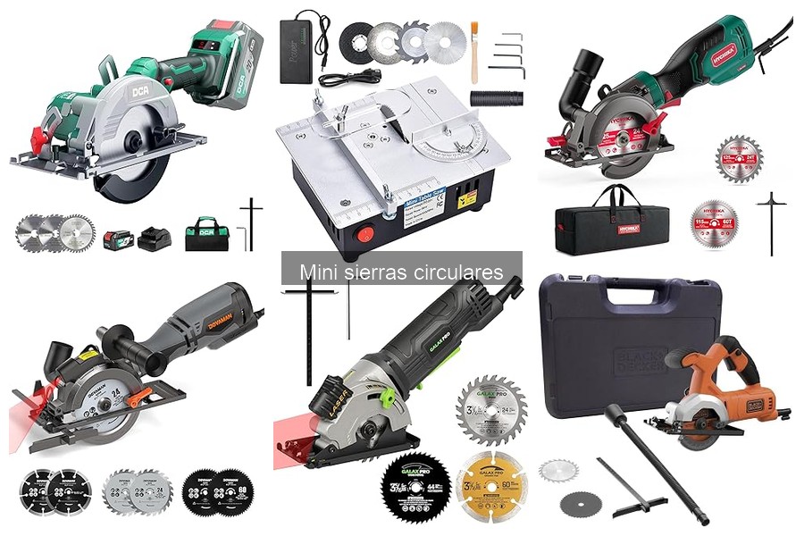 Accesorios imprescindibles para mini sierras circulares