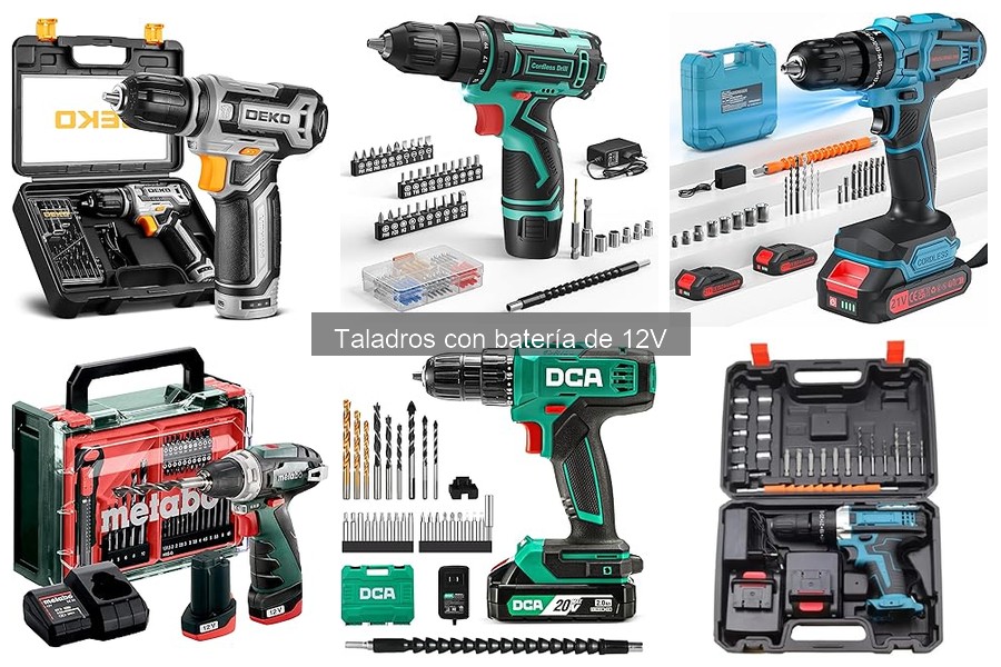 Accesorios Imprescindibles para Taladros de Batería de 12V