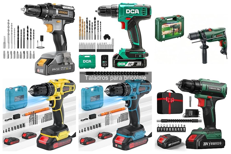 Accesorios Imprescindibles para Taladros de Bricolaje