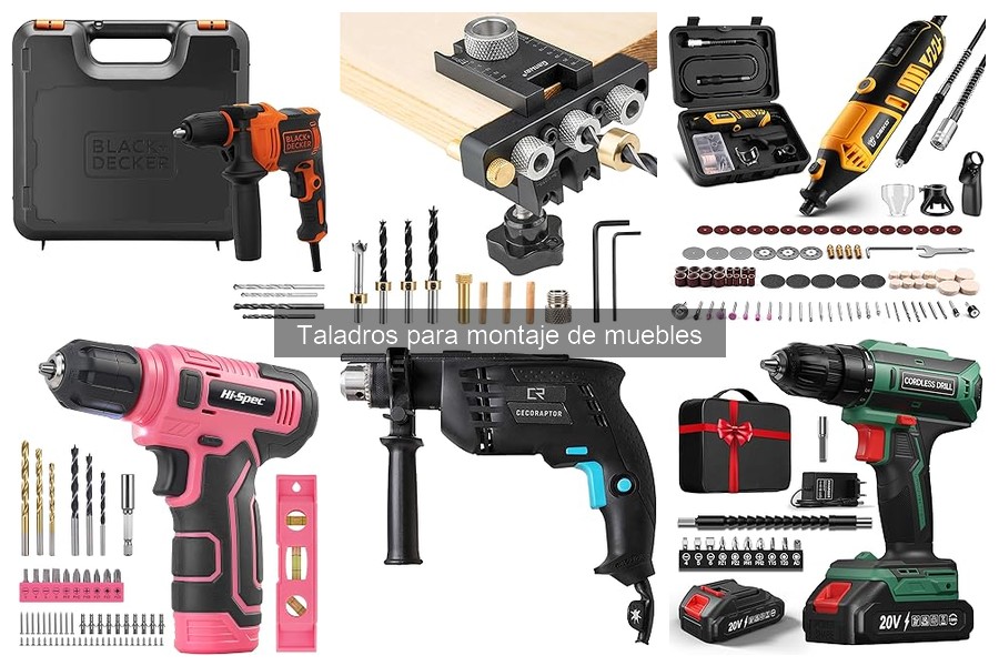 Accesorios Imprescindibles para Taladros de Montaje de Muebles