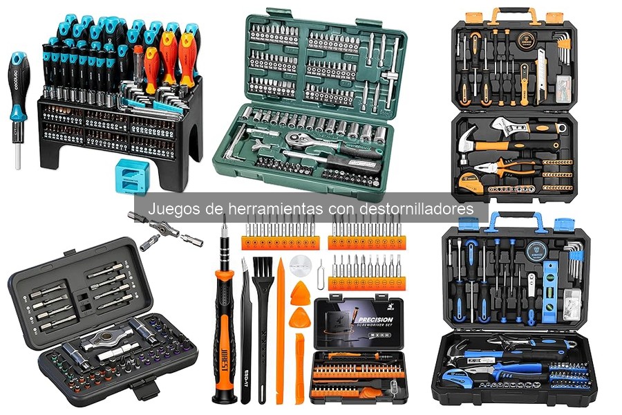 Accesorios Útiles para Juegos de Herramientas con Destornilladores