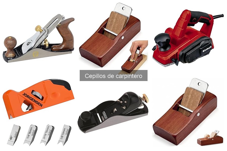 Ajusta la profundidad y corte de un cepillo de carpintero