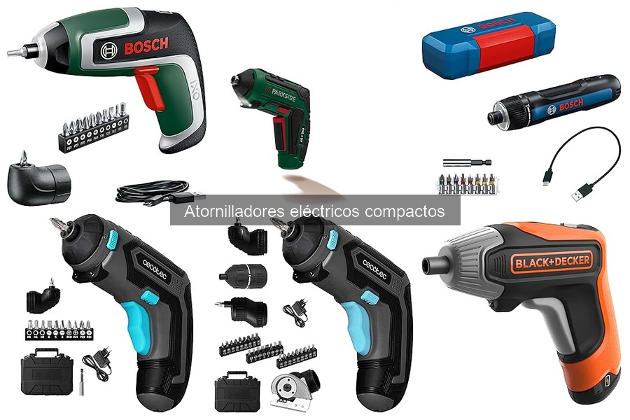 Alternativas a atornilladores eléctricos compactos