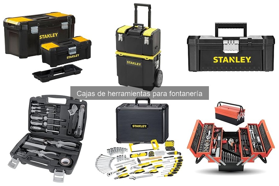 Alternativas a cajas de herramientas para fontanería