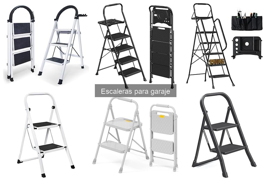Alternativas a escaleras para garaje en espacios pequeños