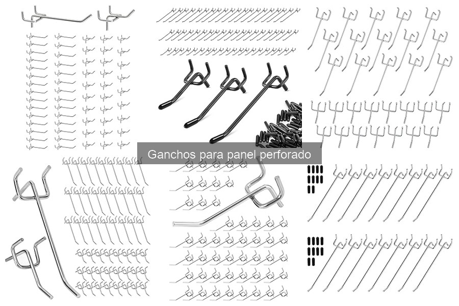 Alternativas a Ganchos para Panel Perforado para Organizar