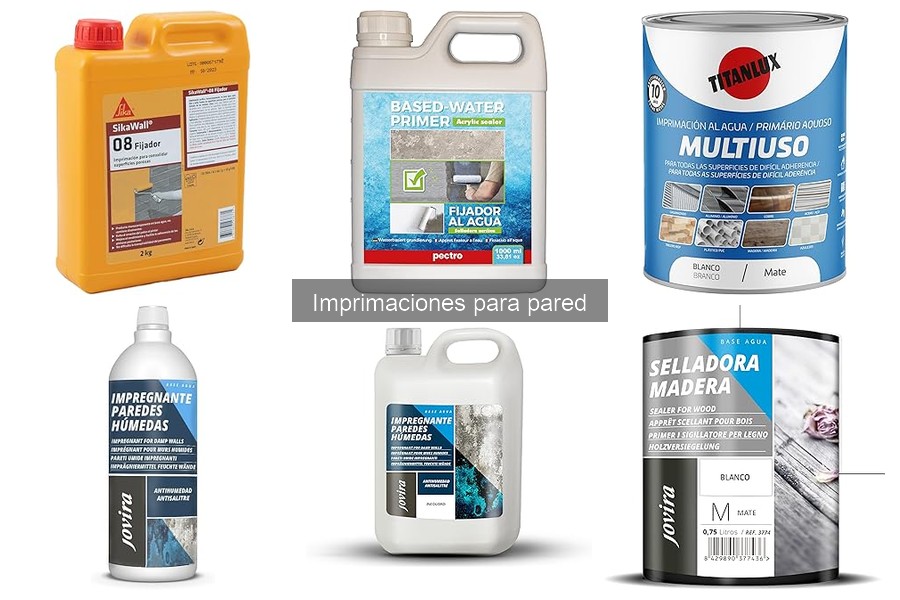 Alternativas a la imprimación para pared: opciones efectivas