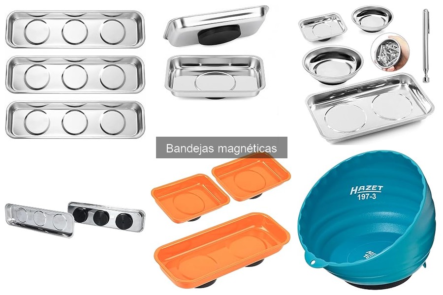 Alternativas a las bandejas magnéticas en bricolaje
