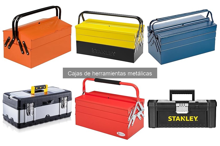 Alternativas a las cajas de herramientas metálicas para bricolaje