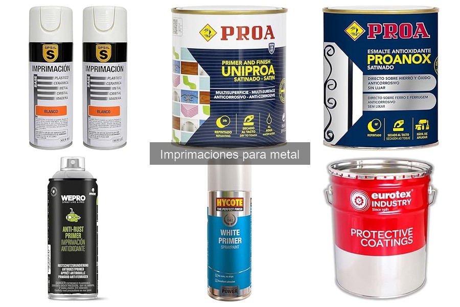 Alternativas a las imprimaciones para metal: opciones y ventajas
