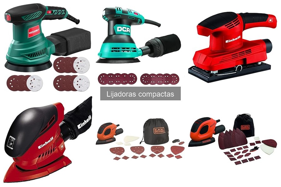 Alternativas a las lijadoras compactas: ¿Qué herramientas usar?