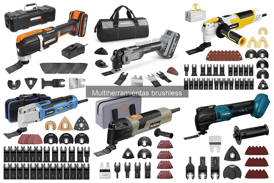 Alternativas a las multiherramientas brushless: Pros y contras