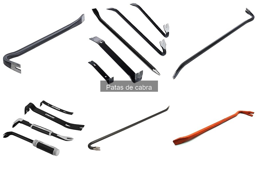 Alternativas a las patas de cabra para soporte de muebles