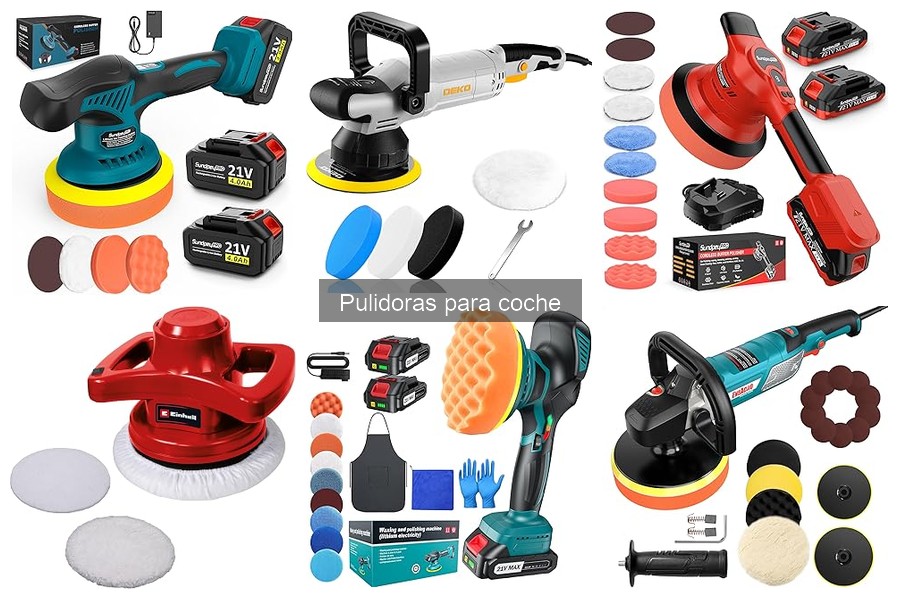 Alternativas a las Pulidoras para Coche: Mejores Opciones