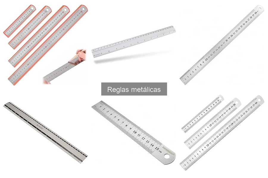 Alternativas a las reglas metálicas para el bricolaje