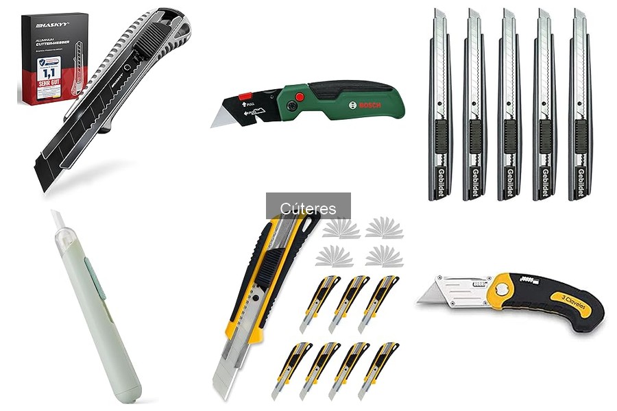 Alternativas a los cúteres: mejores utensilios de corte