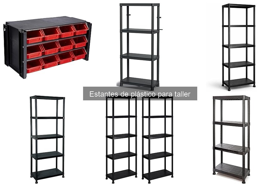 Alternativas a los estantes de plástico para taller