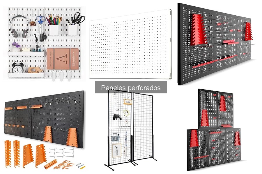 Alternativas a los paneles perforados para almacenamiento