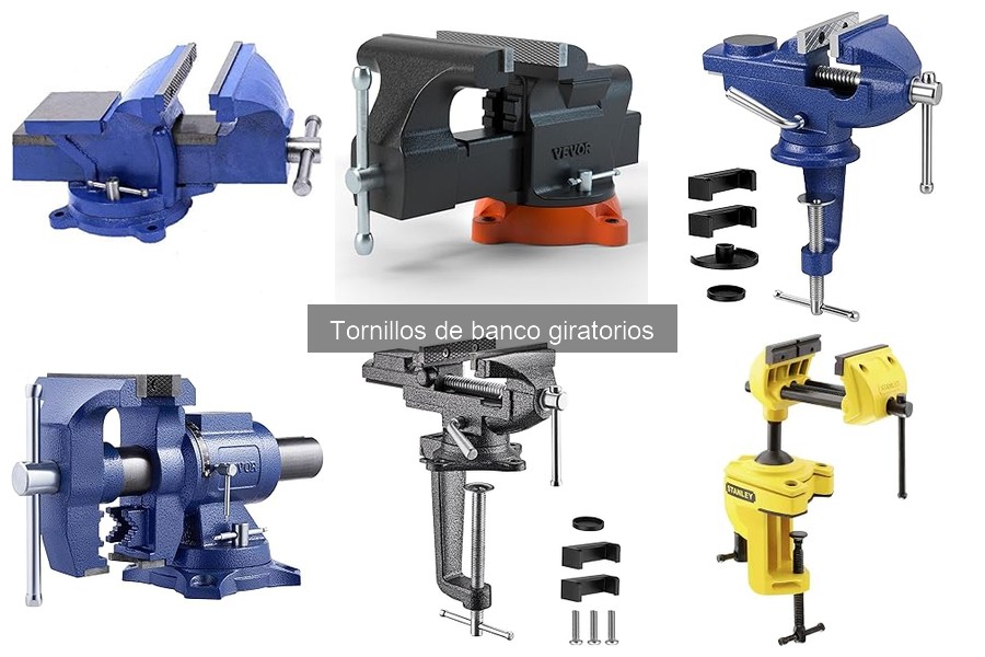 Alternativas a los Tornillos de Banco Giratorios - Guía Práctica