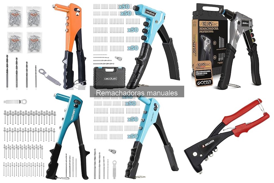 Alternativas a Remachadoras Manuales: Otras Herramientas Útiles