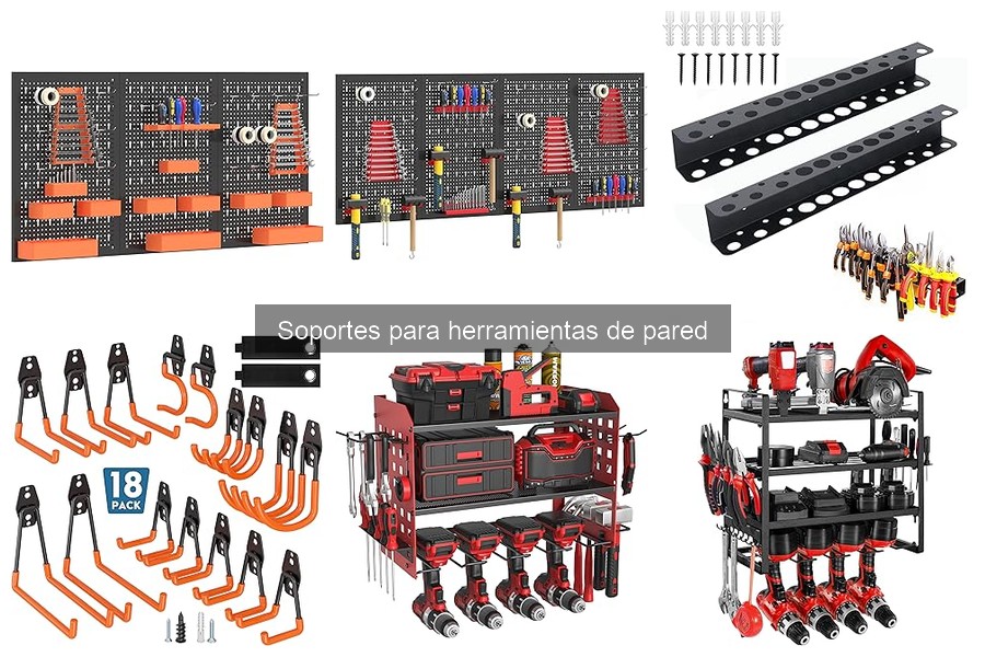 Alternativas a Soportes para Herramientas de Pared
