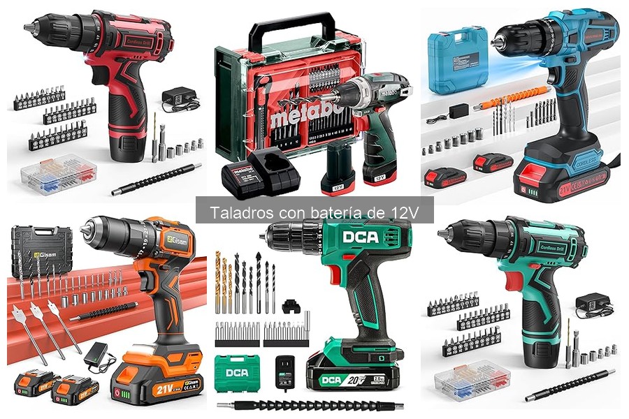 Alternativas a Taladros de 12V: Herramientas para Bricolaje