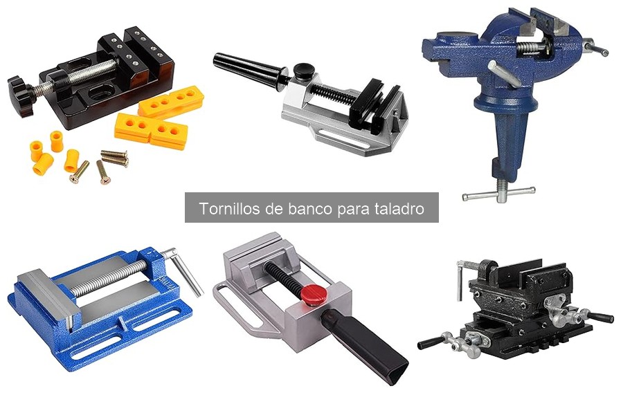 Alternativas al tornillo de banco para taladro: Guía práctica