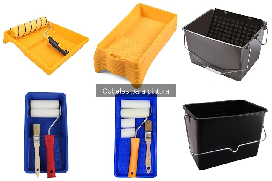 Alternativas creativas a las cubetas para pintura