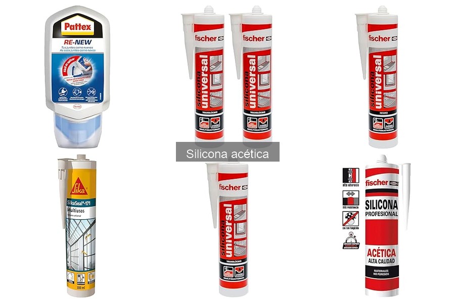 Alternativas efectivas a la silicona acética para sellar
