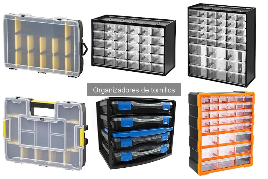 Alternativas Innovadoras a Organizadores de Tornillos