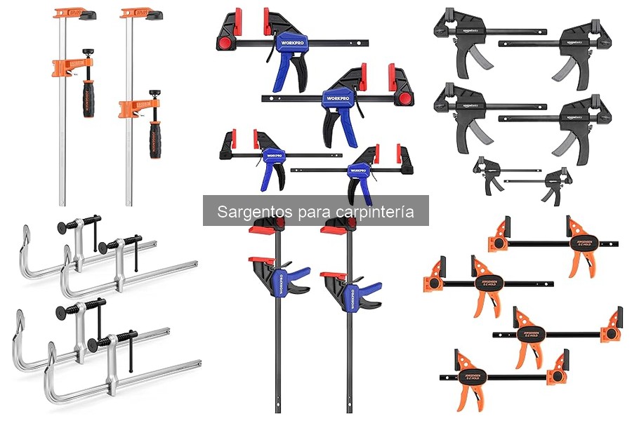 Aplicaciones Prácticas de Sargentos para Carpintería