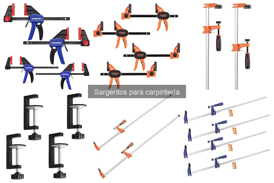 Beneficios de usar sargentos en carpintería para precision