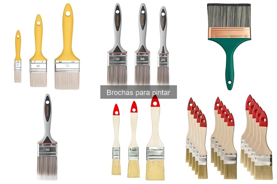 Brochas para Pintar Madera y Muebles: Mejores Opciones