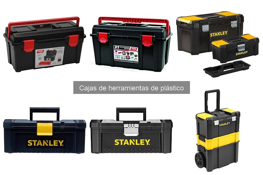 Cajas de herramientas de plástico apilables: ¿merecen la pena?