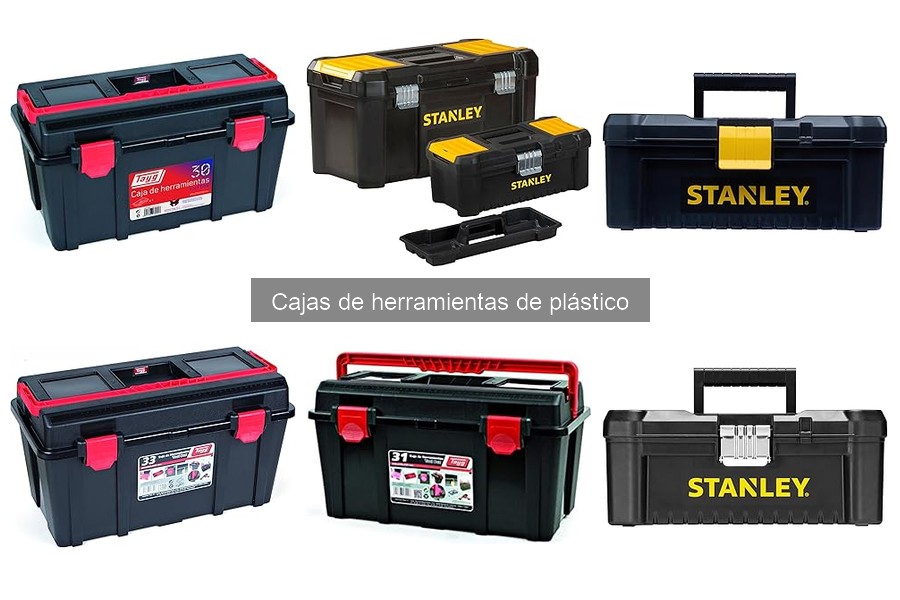 Cajas de herramientas de plástico para manualidades: Guía y recomendaciones