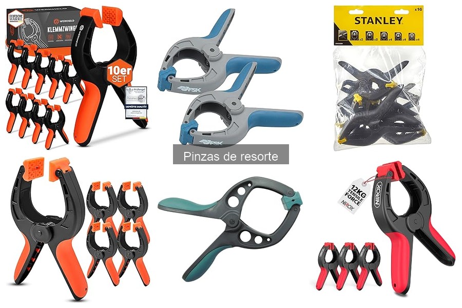 Cómo adaptar las pinzas de resorte para tareas específicas