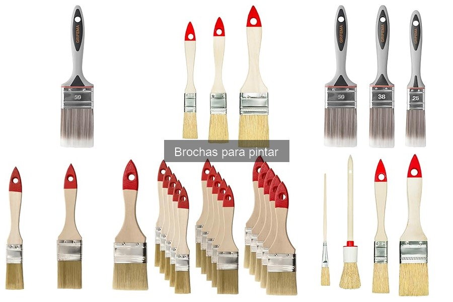 Cómo elegir brochas para pintar según el tipo de pintura