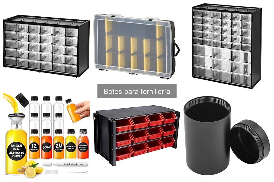 Cómo elegir el bote adecuado para tornillería | Guía práctica