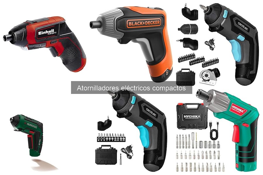 Cómo elegir el mejor atornillador eléctrico compacto