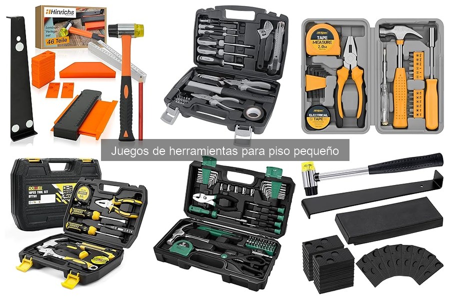 Cómo elegir el mejor juego de herramientas para piso pequeño